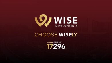 "وايز للتطوير العقاري " تطلق مشروع مول ‘B Wise’ في منطقة الياسمين فيلات.